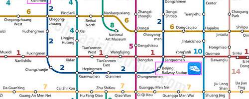 Beijing Subway Map