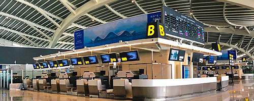 Departures at Guilin Liangjiang Airport