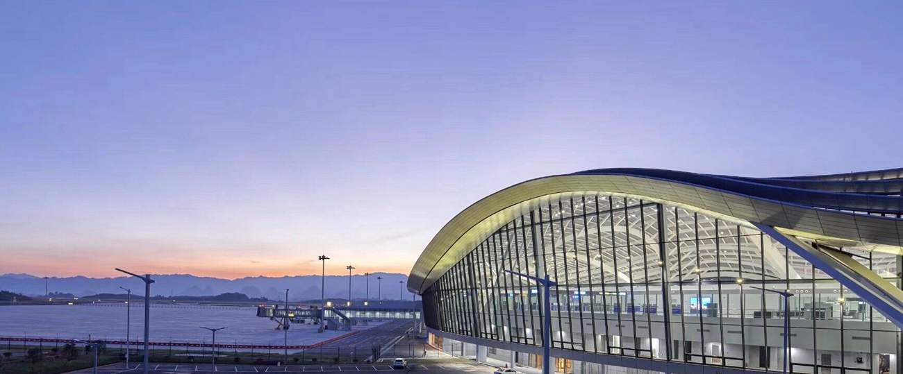 garden, Guilin Liangjiang Airport Terminal 2, T2 of  KWL airport
