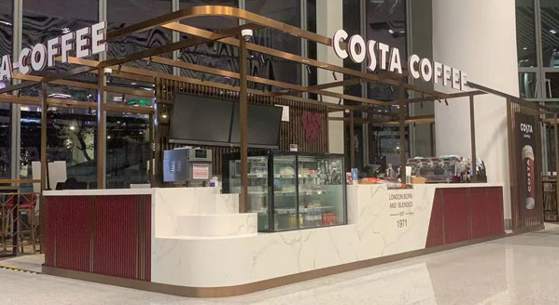COSTA in T2 at Haikou Meilan Airport, HAK Airport