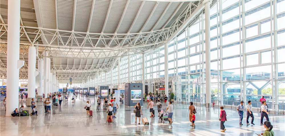 Arrivals at Hangzhou Xiaoshan Airport Terminal 2, Terminal 3, Terminal 1, HGH Airport T1, T2, T3