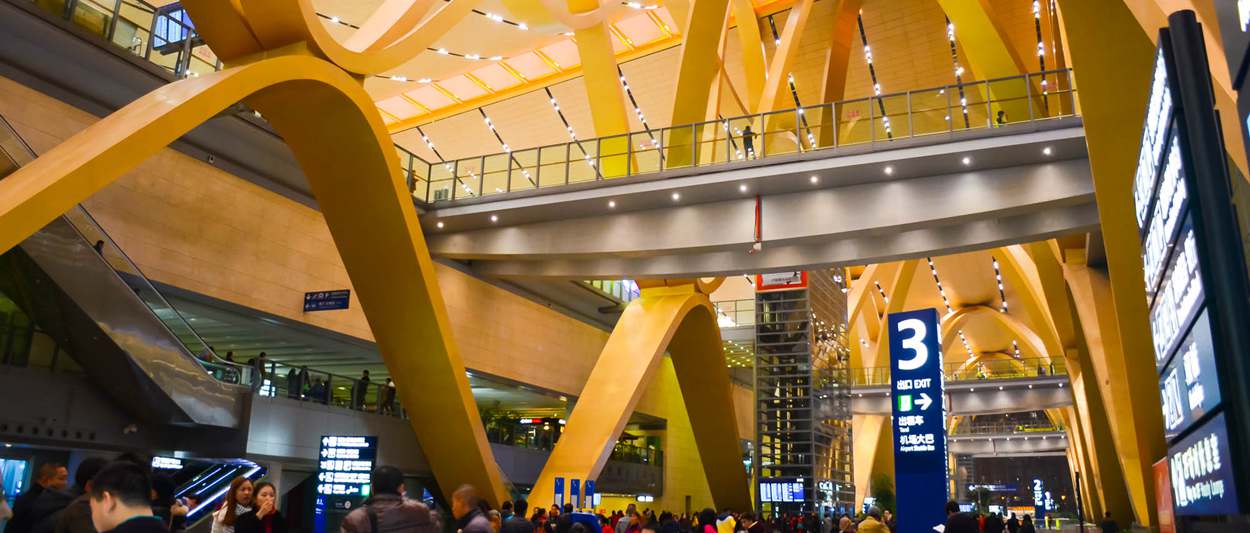 Kunming Changshui Airport Terminal 1, T1 of KMG airport