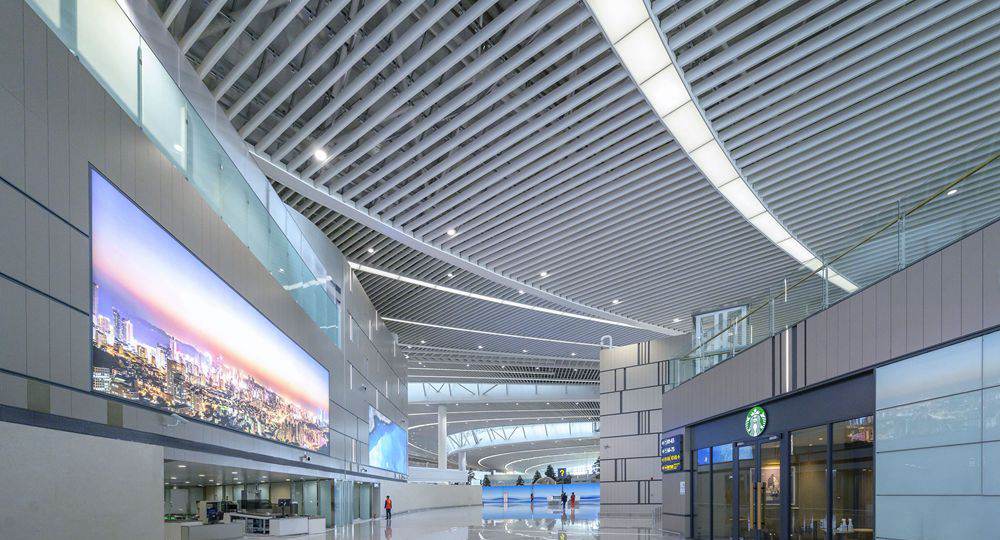 starbucks at Qingdao Jiaodong Airport, TAO Airport