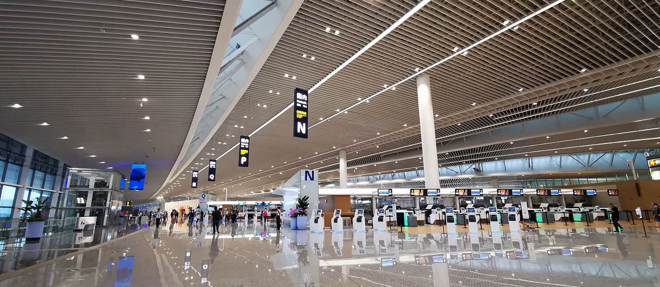 check in counter, Qingdao Jiaodong international Airport, TAO Airport