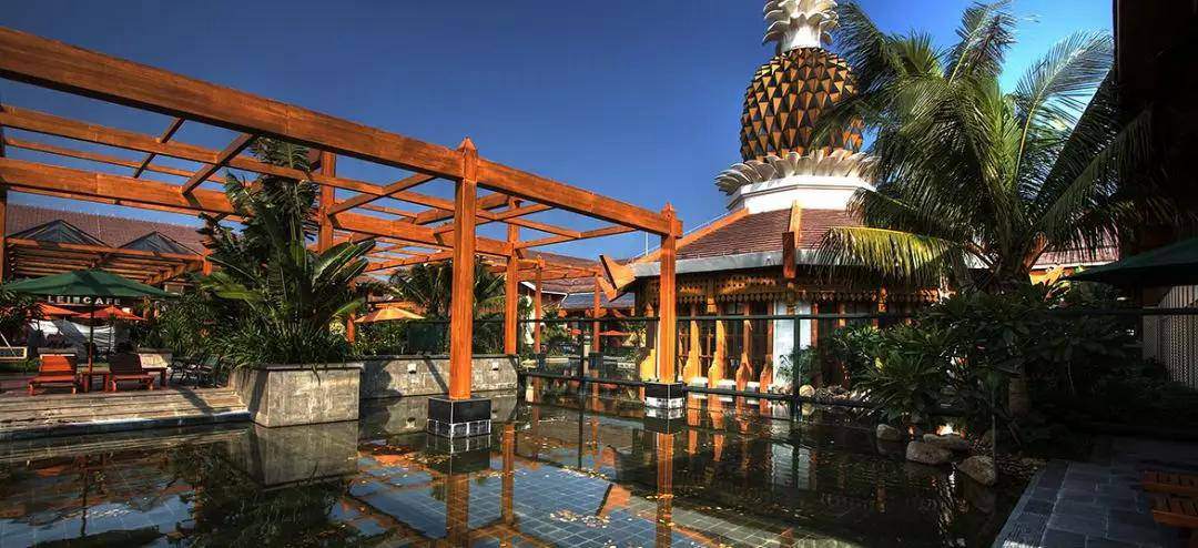 garden, Sanya Phoenix Airport Terminal 2, T2 of SYX airport