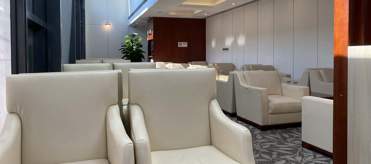 First and business class lounge at Shanghai Hongqiao Airport, SHA airport