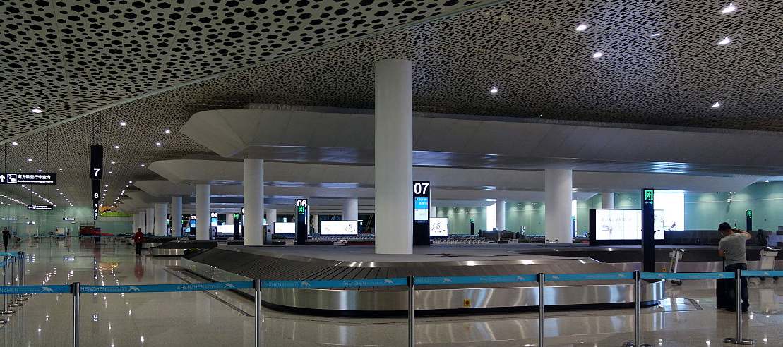 Baggage Claim at Shenzhen Baoan Airport Terminal 3, SZX airport T3