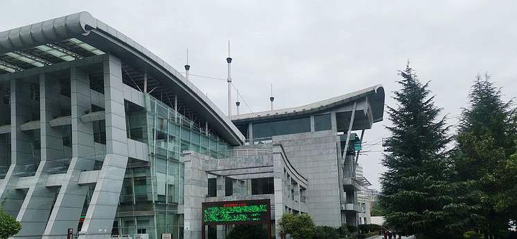 The cableway of Tianmen Mountain