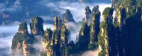 Zhangjiajie Hehua international Airport to Wulingyuan, Zhangjiajie National Forest Park