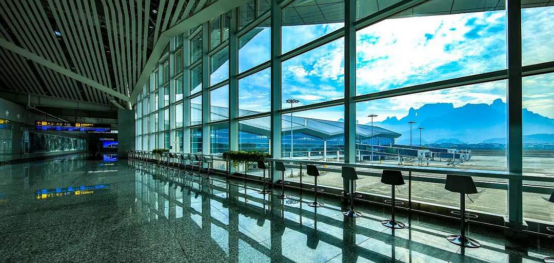 departures, Zhangjiajie Hehua Airport Terminal, T2 of DYG airport
