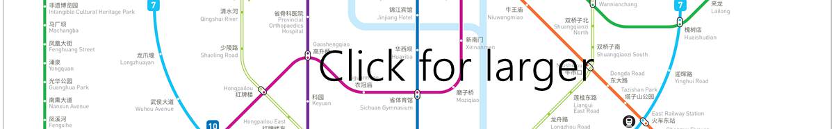 Metro Map of Chengdu South Railway Station, Chengdu South Metro Map