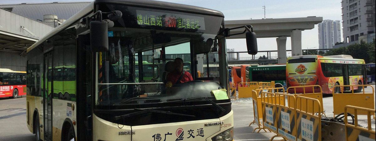 Bus at Foshan West Railway station, Bus routes at Foshan West Train Station