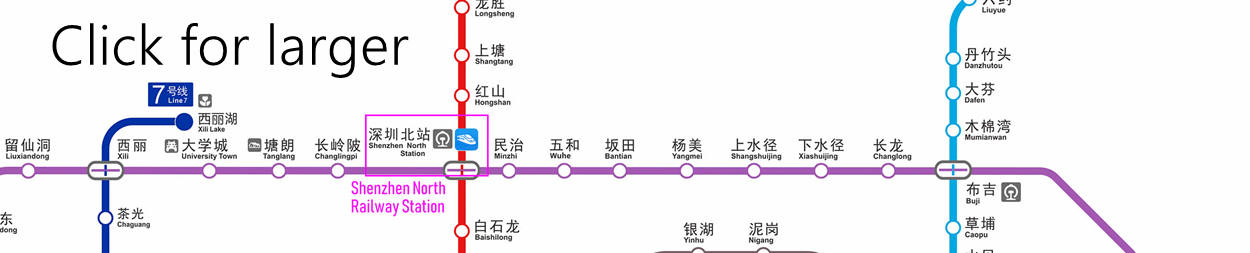 Shenzhen Subway Map