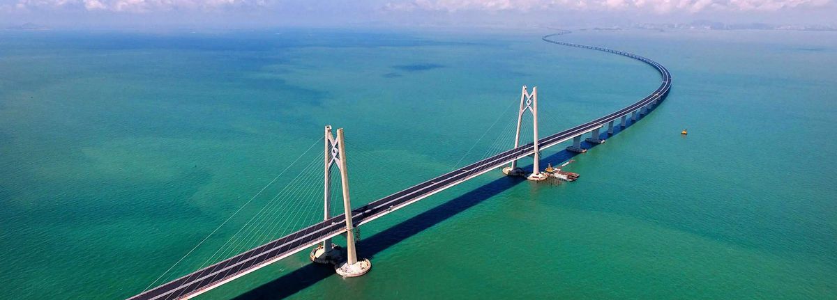 Zhuhai to Hong Kong-Zhuhai-Macau Bridge