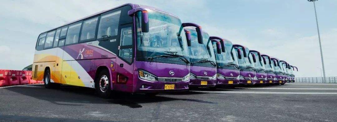 Shuttle bus, Zhuhai Railway Station to Hong Kong-Zhuhai-Macau Bridge Zhuhai Port