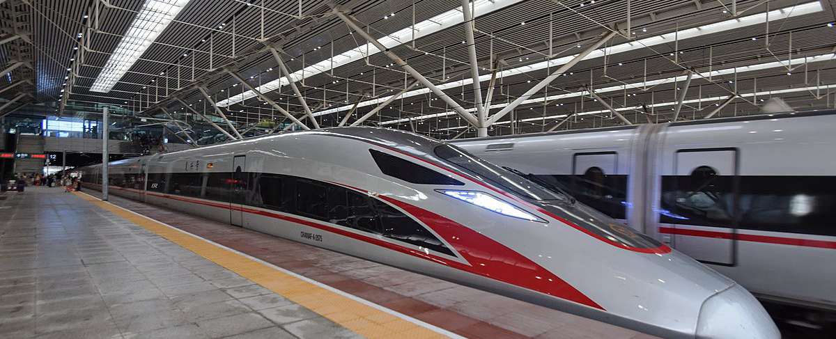 Shenzhen North Railway Station, bullet trains, high speed trains to Hong Kong West Kowloon